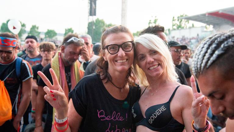 Rimini, Vasco Rossi: “Due notti di prove perfette. Ringrazio tutti” GALLERY