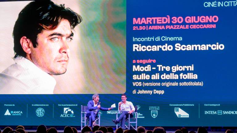 Riccione applaude Riccardo Scamarcio a “Ciné in città” / LA GALLERIA FOTOGRAFICA