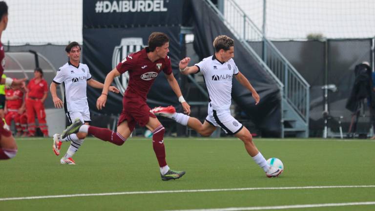 Frederik Tosku aveva realizzato la rete del provvisorio 0-1 (foto Gianmaria Zanotti)