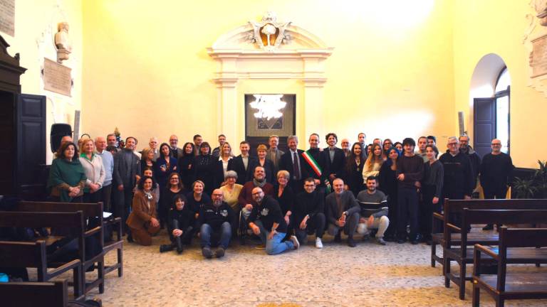 Le cerimonia di oggi (Foto Massimo Fiorentini)