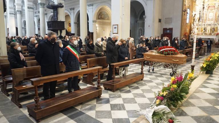 Faenza, i funerali di Goffredo Gaeta