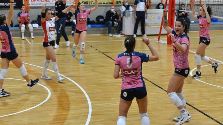 Volley B1 donne, Clai Imola-Angelini Cesena: domenica un derby tutto da gustare