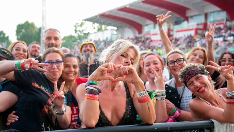 Rimini, Vasco Rossi: “Due notti di prove perfette. Ringrazio tutti” GALLERY