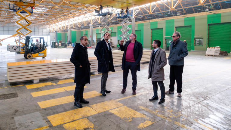 Il sopralluogo effettuato questa mattina