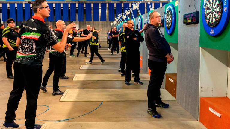 Riccione capitale delle freccette