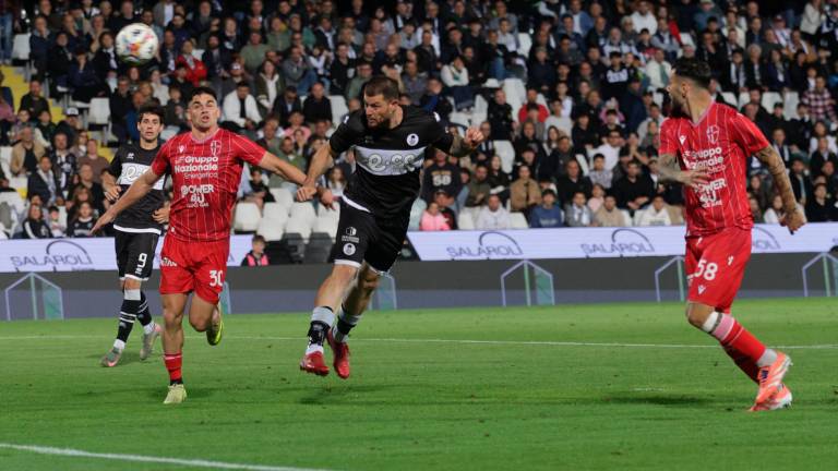Un’occasione avuta da Alberto Cerri contro il Padova (Zanotti)