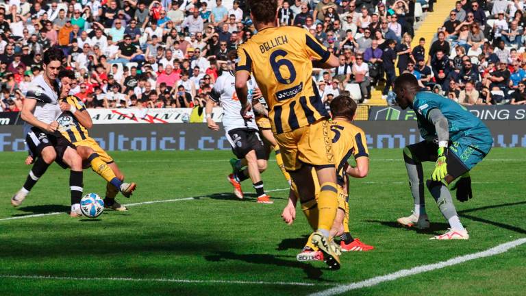 Il gol di Cristian Shpendi alla Juve Stabia nella scorsa stagione foto zanotti
