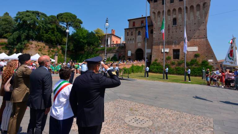 Lugo, l’omaggio a Francesco Baracca con le Frecce Tricolori - Gallery