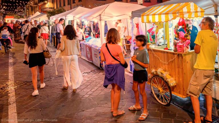 Riccione. Il Natale in piena estate