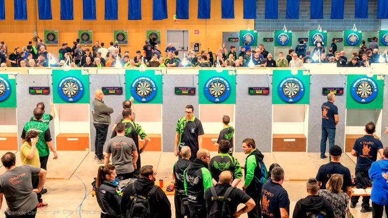 Riccione capitale delle freccette