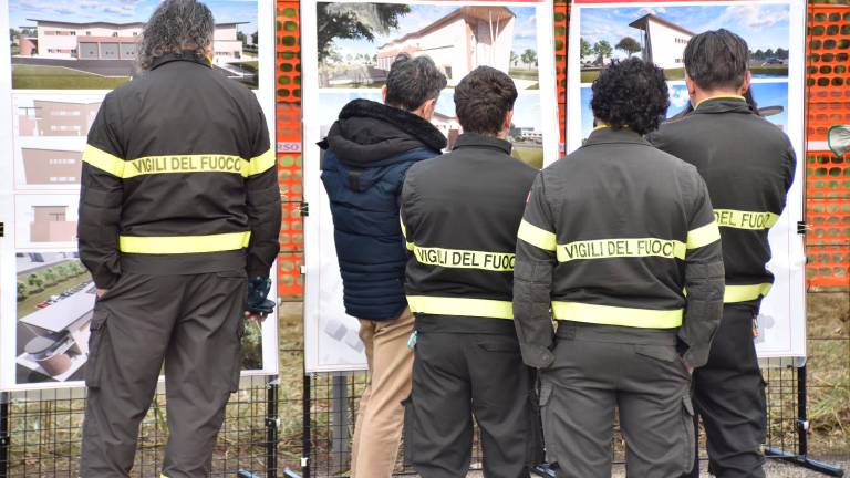 Faenza, nuova caserma dei Vigili del Fuoco: posata la prima pietra - Gallery