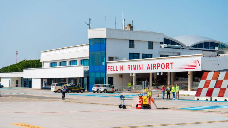 Rimini, più spazio per i passeggeri dell’aeroporto Fellini