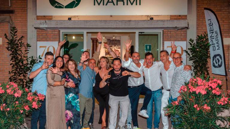 Cesena, Spinelli Marmi festeggia 70 anni di attività