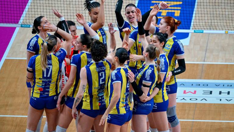 Ultima partita della stagione per una Omag-Mt che ha conquistato una straordinaria salvezza (legavolley femminile)