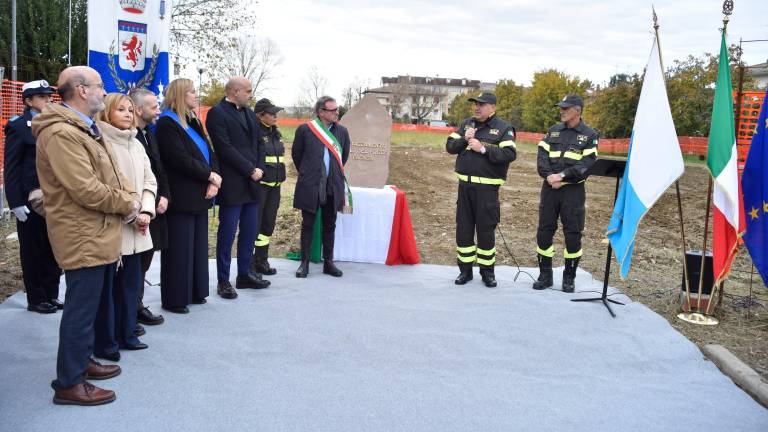 Faenza, nuova caserma dei Vigili del Fuoco: posata la prima pietra - Gallery