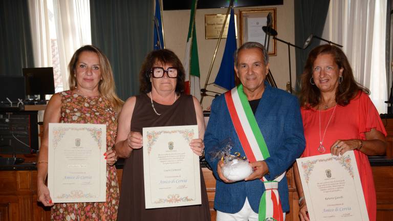 Amici di Cervia, la premiazione del 13 agosto