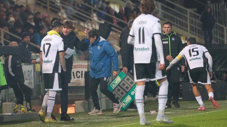 Michele Mignani con Manolo Adamo (Zanotti)