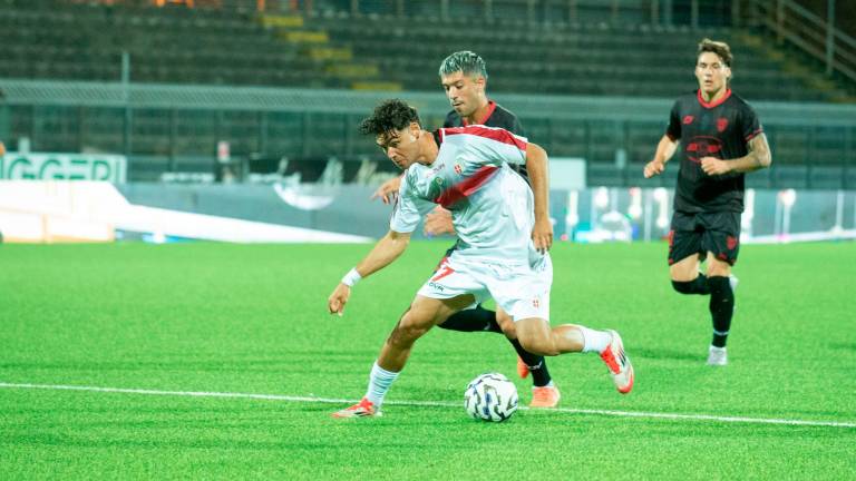 Alexandru Andre Capac in azione (foto TOMMASO MOROSETTI)