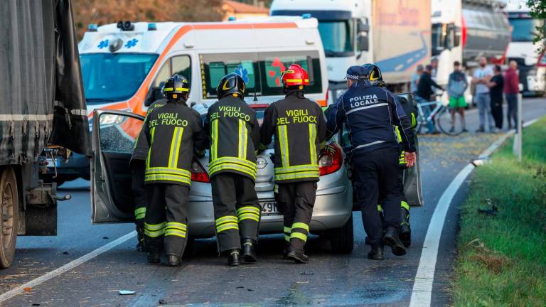 L’incidente di ieri sulla Reale