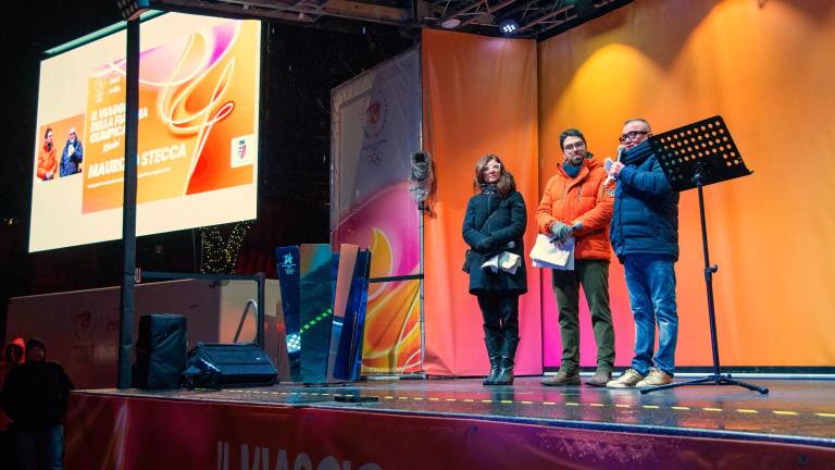 La Fiamma Olimpica a Rimini. Maurizio Stecca: “L’Olimpiade è quel sogno che nessuno vede tranne te”