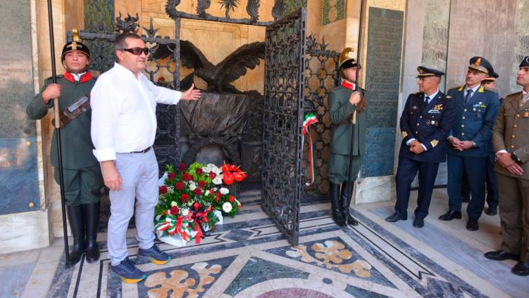 Lugo, l’omaggio a Francesco Baracca con le Frecce Tricolori - Gallery