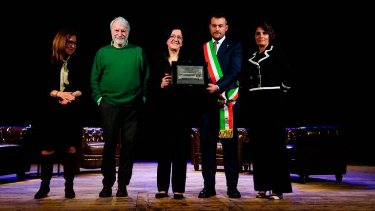 Imola, teatro Osservanza gremito per Paolo Crepet e Marianna Aprile
