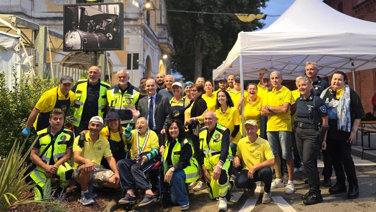Meldola, alla Festa del Rione Tranvai Buratella riecco lo storico orologio