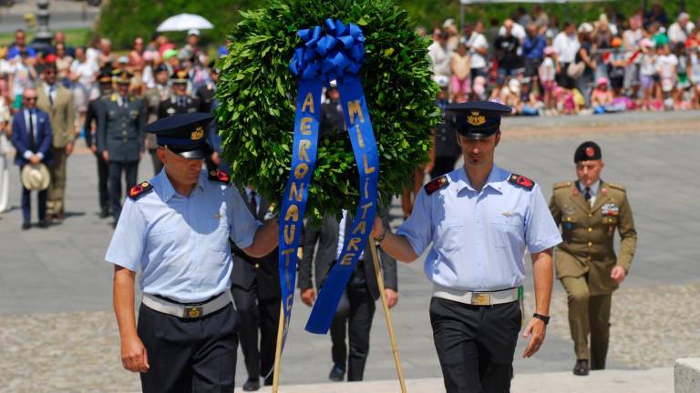 Lugo, l’omaggio a Francesco Baracca con le Frecce Tricolori - Gallery