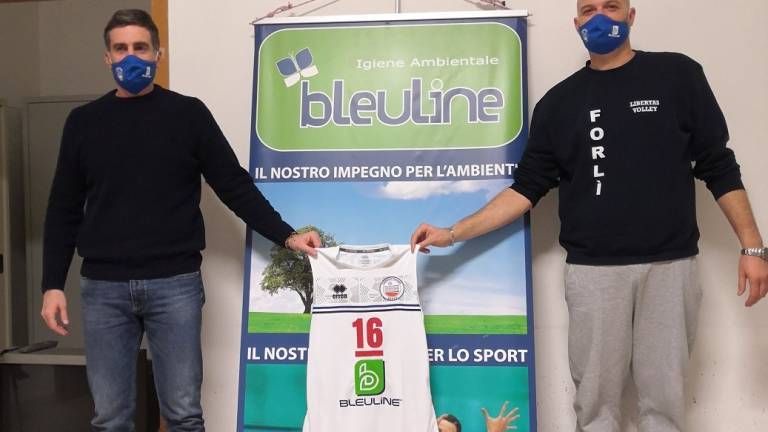 Volley B1 donne, ecco la nuova divisa della Blueline Forlì