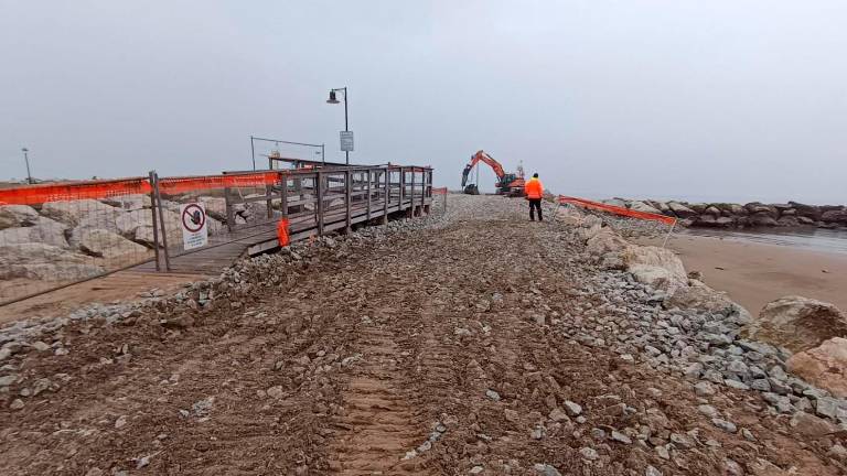 Cesenatico, Molo di Levante: i lavori termineranno entro primavera