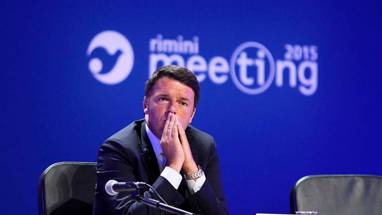 Matteo Renzi al Meeting di Rimini