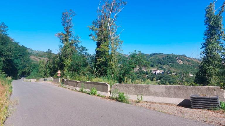 La strada da sistemare