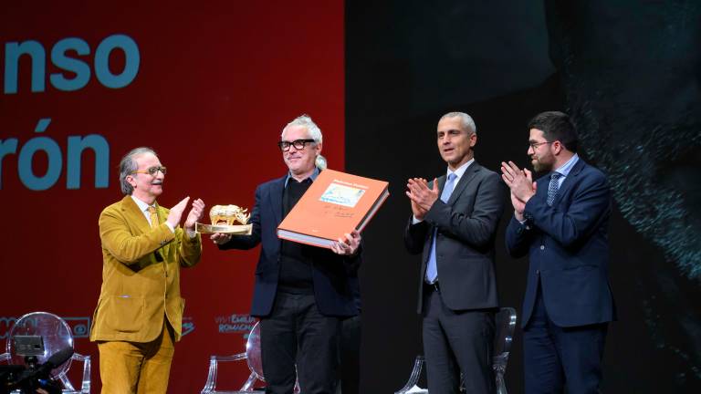 Rimini premia Cuaron: “Impossibile scappare da Fellini, lo porti addosso e non puoi che ringraziare”