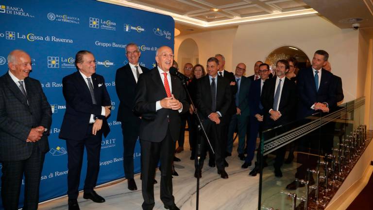 Il presidente Antonio Patuelli