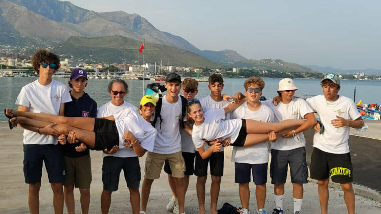 Vela, i giovani ravennati fanno esperienza all'Europeo Juniores di Formia