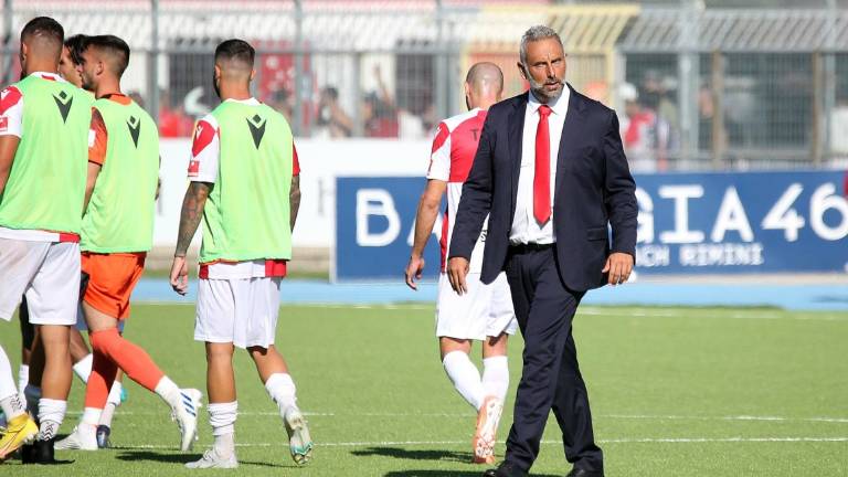 Calcio C, Rimini: da valutare le condizioni di Mencagli