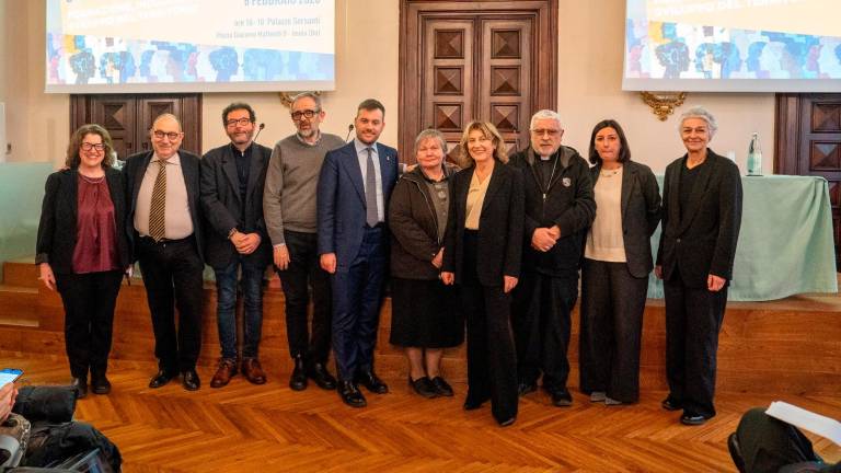 Un momento della giornata celebrativa per i 20 anni di attività del Ciofs Fp su Imola