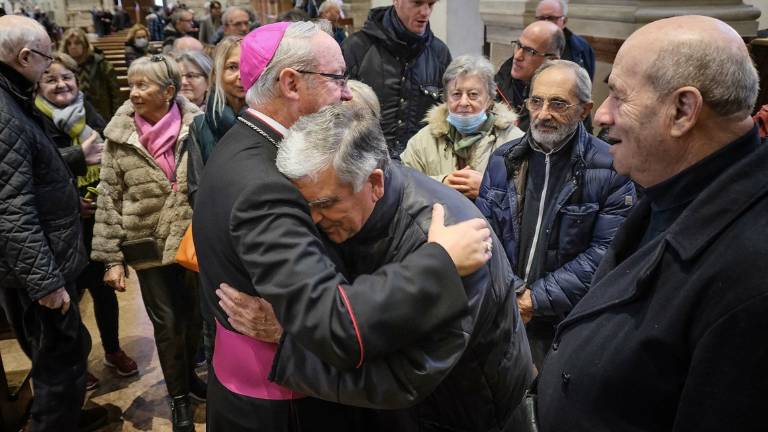 Rimini, il saluto del Vescovo Lambiasi