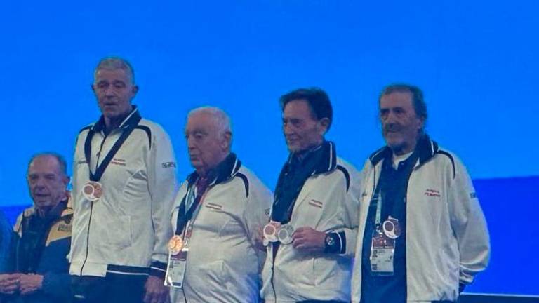 I quattro atleti master pronti per l’impresa