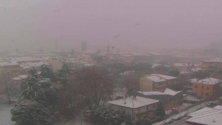 La neve a Cesena