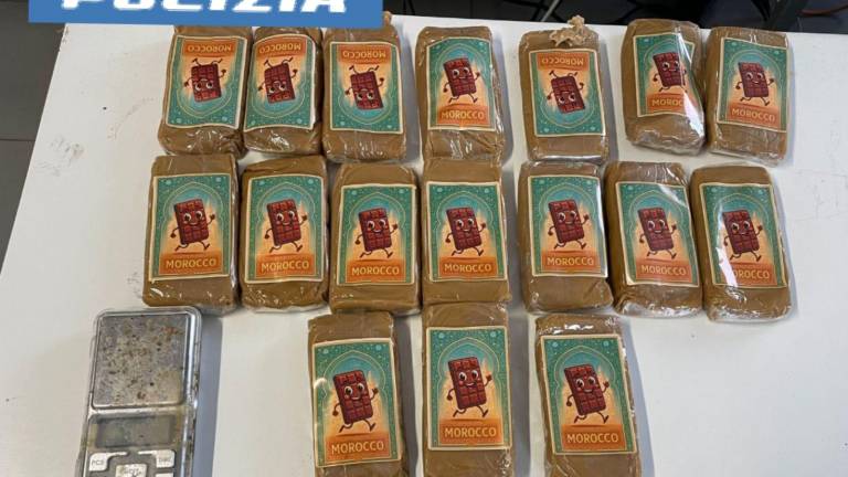 La droga sequestrata