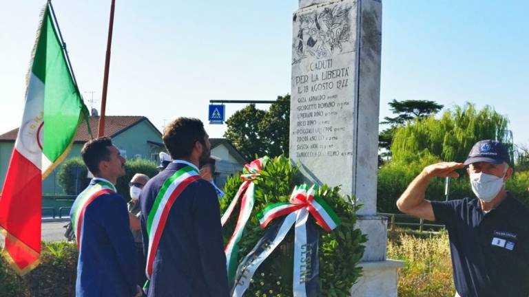 Cesena, l'omaggio ai martiri di Ponte Ruffio