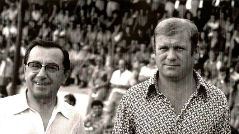 Dino Manuzzi con Eugenio Bersellini