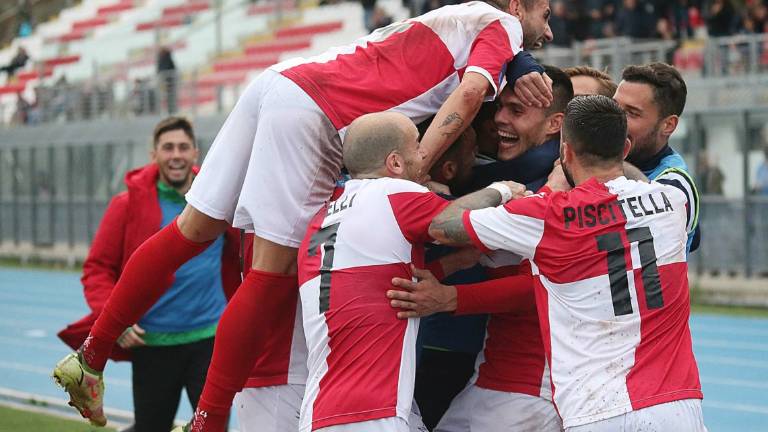 Calcio D, la fotogallery di Rimini-Aglianese 5-1