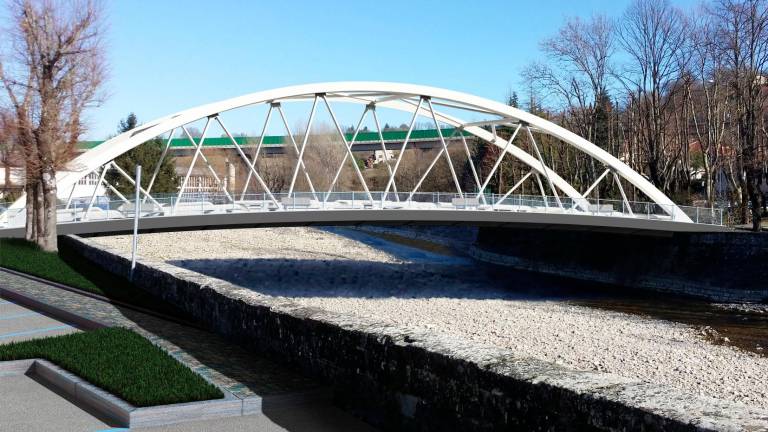 Bagno di Romagna, chiuso il ponte Bailey per venti giorni per rifare il piano viabile