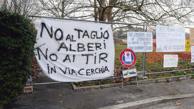 Forlì, «Non vogliamo il traffico pesante in via Verzocchi»