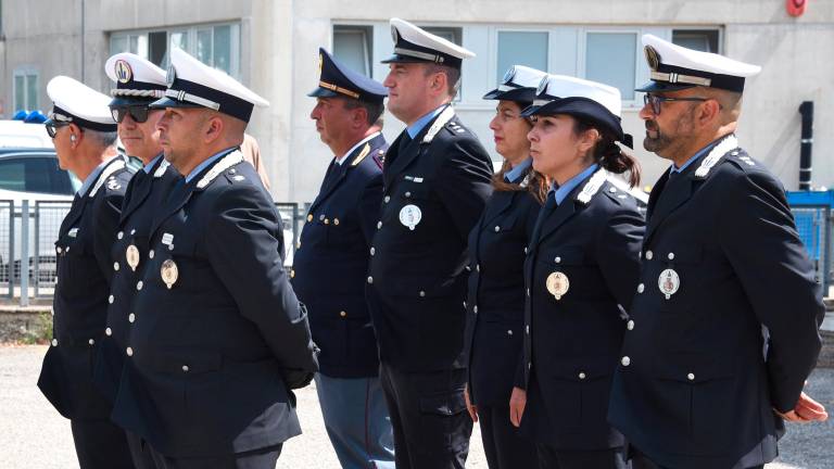 Rimini, l’omaggio della Polizia Locale all’agente Francesco Imprezzabile VIDEO GALLERY
