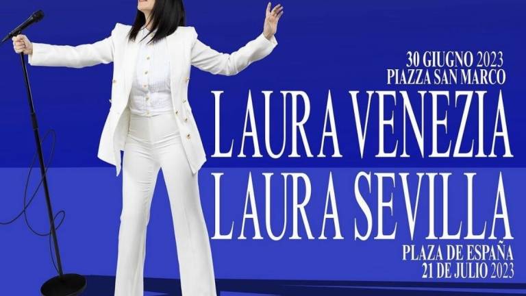 Laura Pausini a Venezia e Siviglia nell'estate 2023
