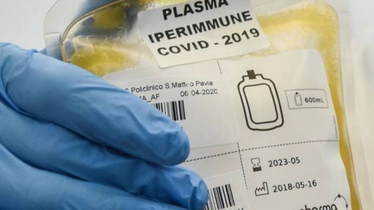 Cura al plasma contro il coronavirus al via anche in Romagna