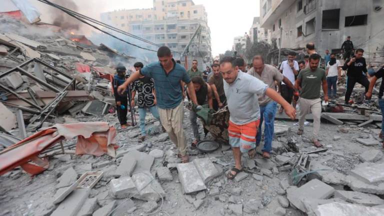 La distruzione a Gaza sotto il fuoco dell’esercito israeliano